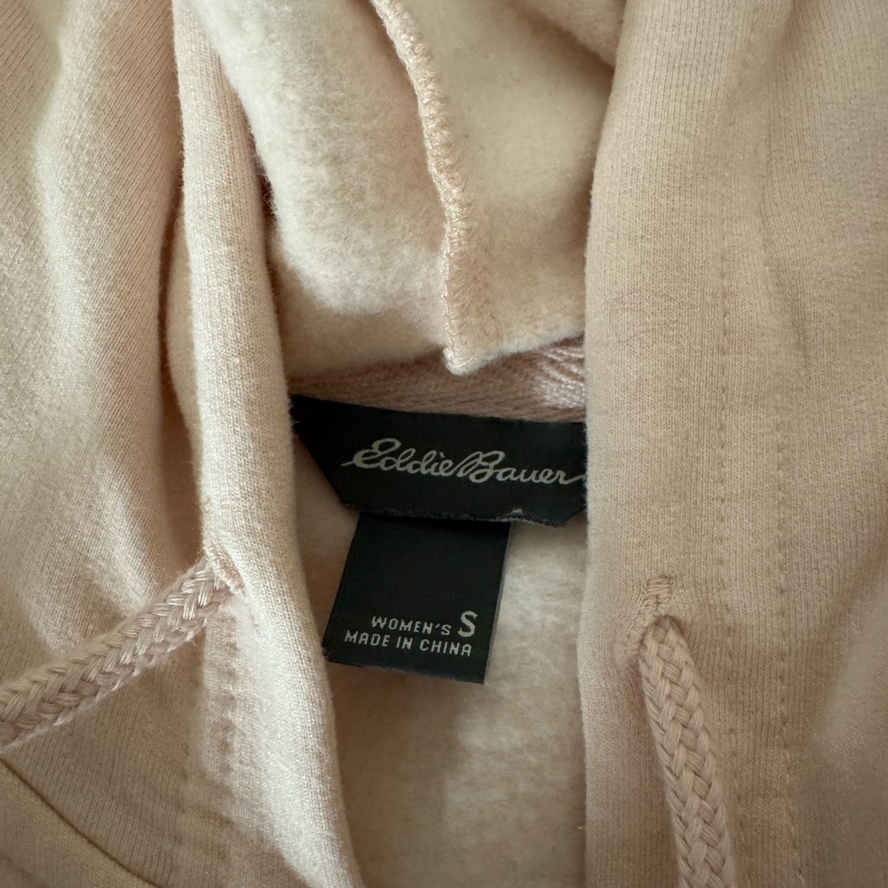 Eddie Bauer Women's Light Pink Hoodie